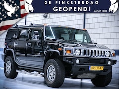 Hummer H2 - 6.0L V8 | Zwart leder | Schuif Kanteldak | LPG | Groot rijbewijs | Marge