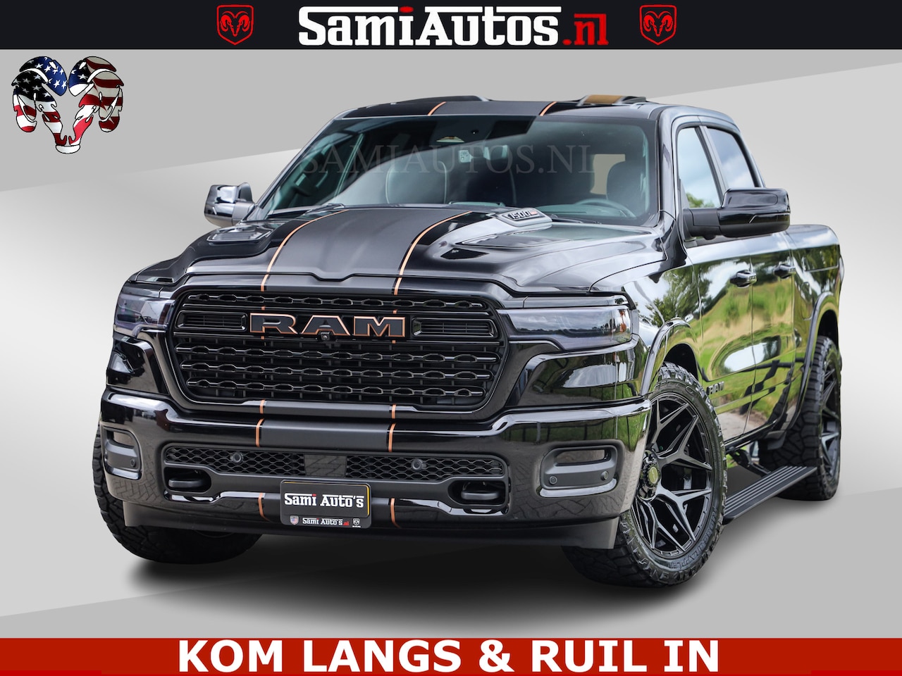 Dodge Ram Pick Up - LIMITED SPORT H.O 540HP 706Nm | Massage + Full Option | De Meest Luxe en Volle in zijn Kla - AutoWereld.nl