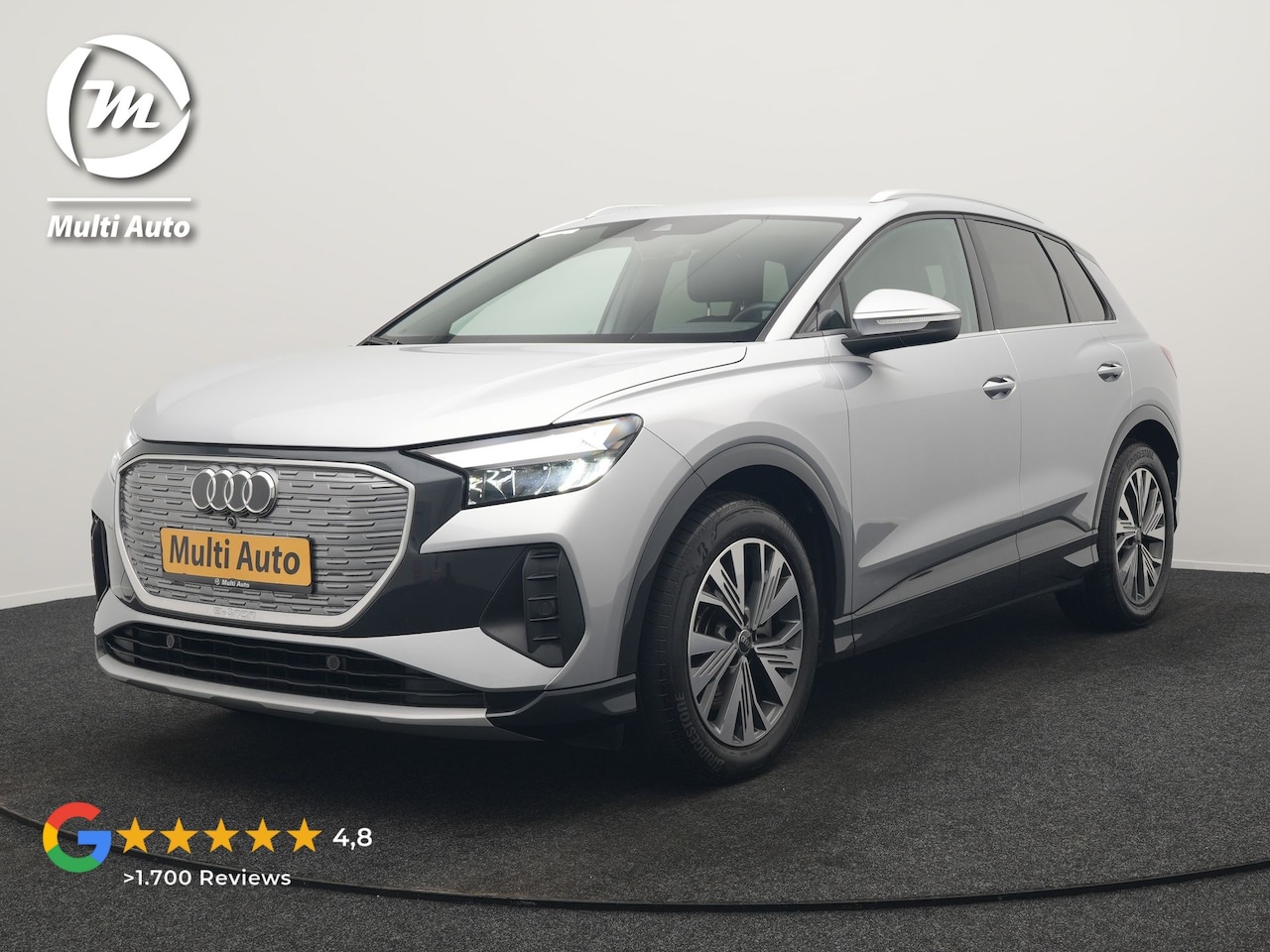 Audi Q4 e-tron - 50 quattro Advanced edition 82 kWh 300pk Dealer O.H. | Apple Carplay | Voorstoelen Verwarm - AutoWereld.nl