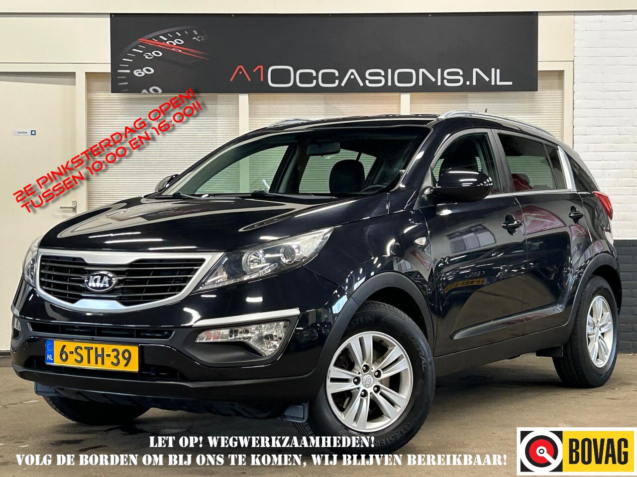 Kia Sportage - 1.6 GDI Vibe + LEDER - AutoWereld.nl
