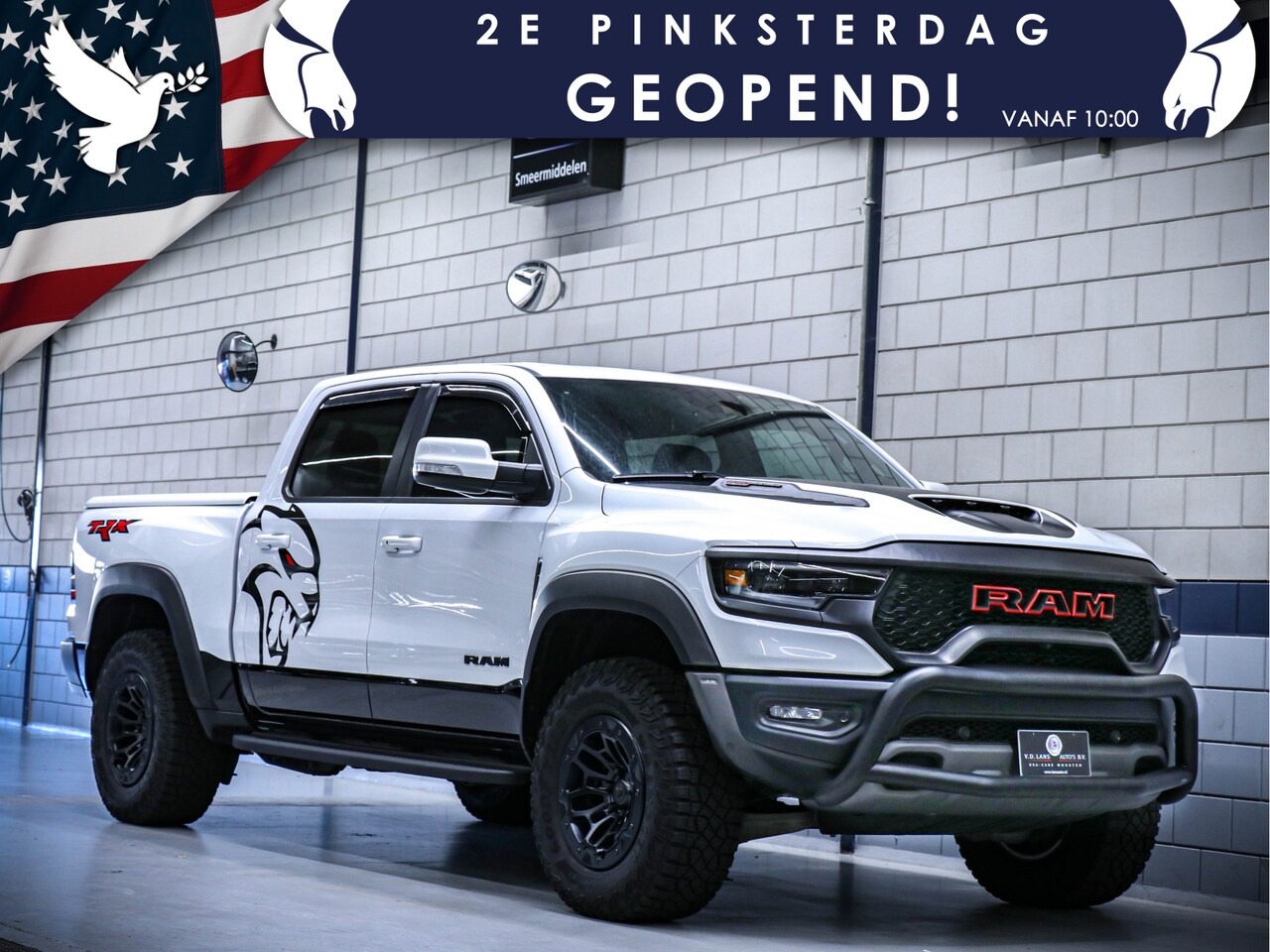 Dodge Ram 1500 - TRX | 6.2L V8 Supercharged | 4x4 Crew Cab | Carbon | Panorama - AutoWereld.nl