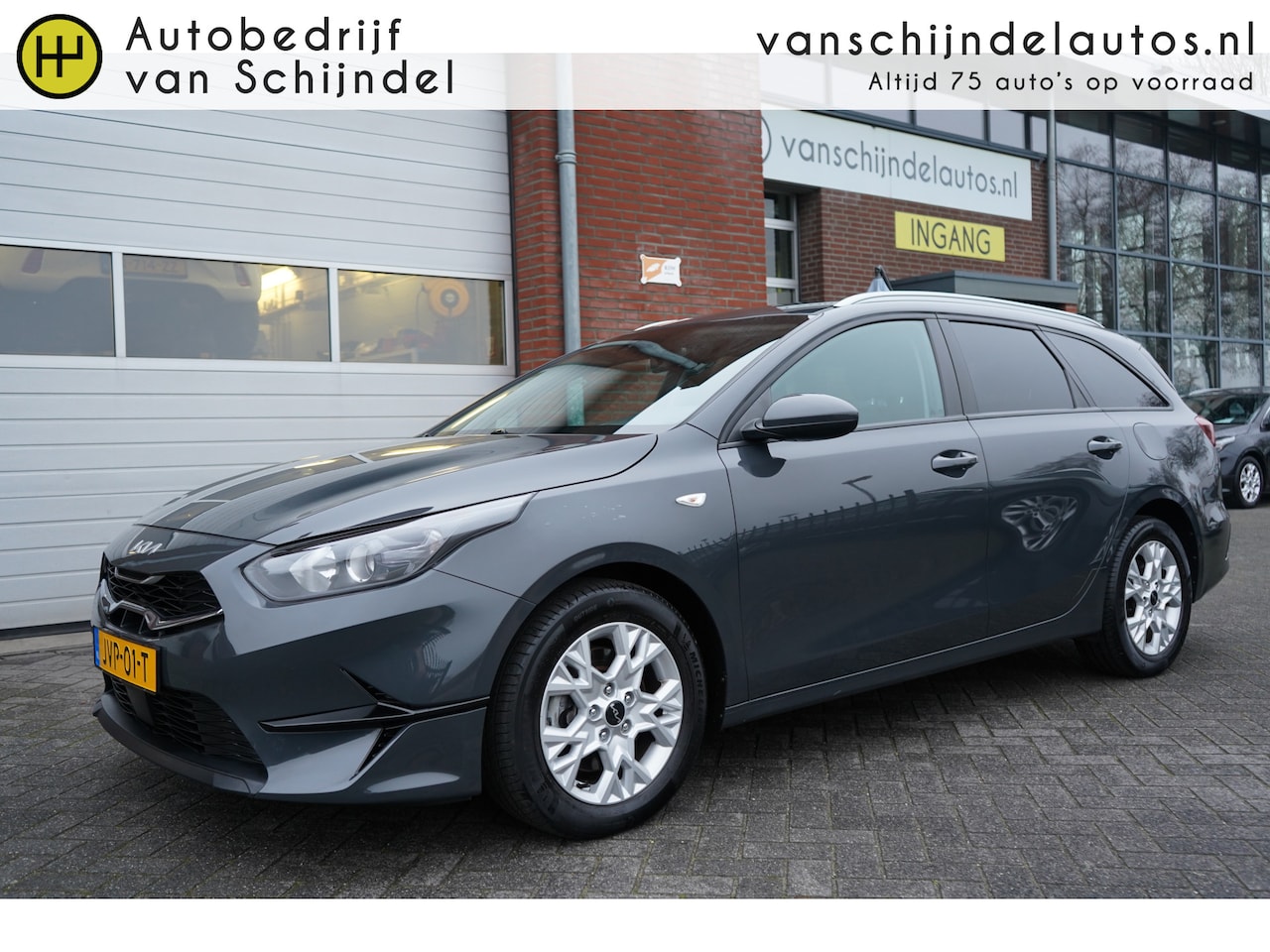 Kia Cee'd Sportswagon - Ceed 1.0 T-GDI DYNAMICLINE VOLLEDIG DEALER ONDERHOUDEN CAMERA STOEL+STUURVERWARMING ANDROI - AutoWereld.nl