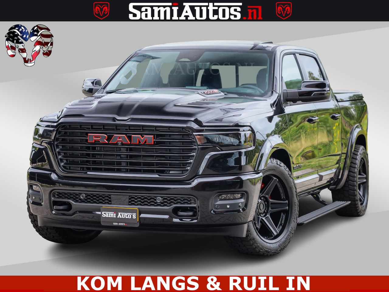 Dodge Ram 1500 - Night Premium | Full Option | De Meest Luxe Pick-Up in zijn Klasse | Comfortabele Dubbele - AutoWereld.nl