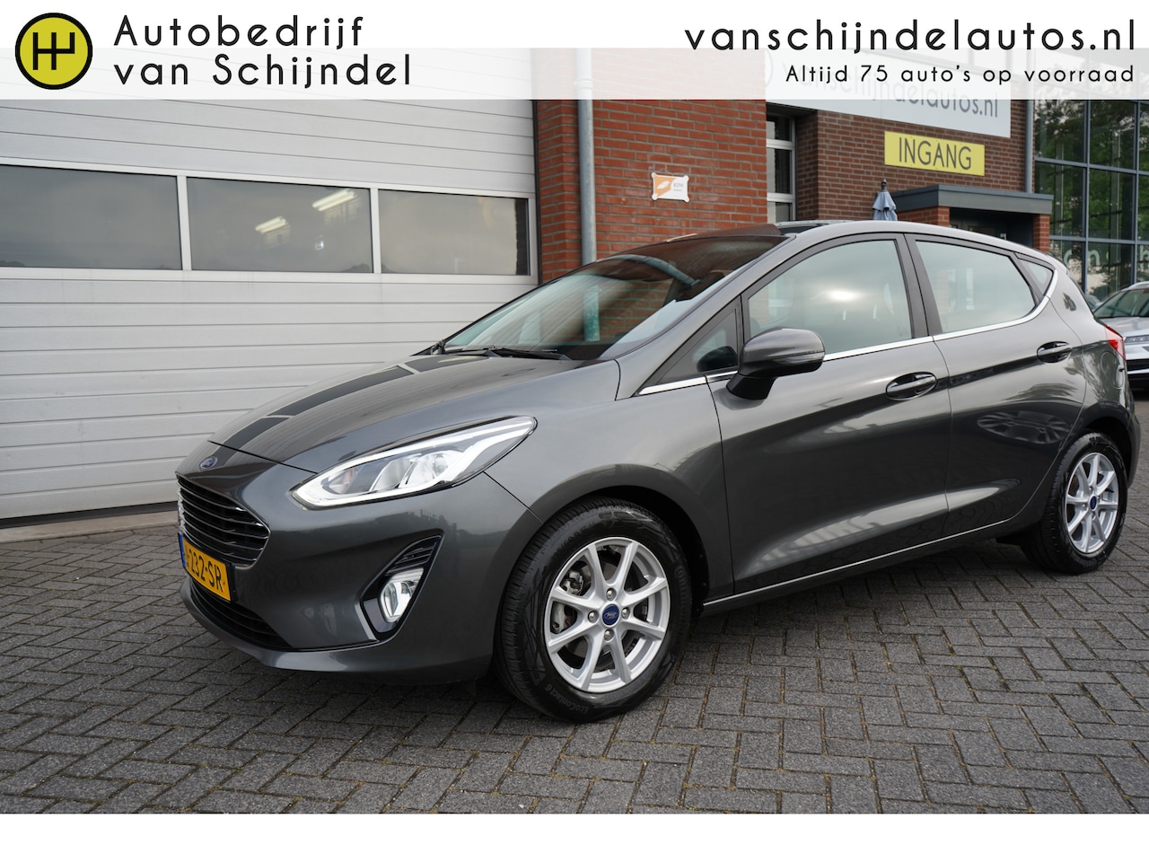 Ford Fiesta - 1.0 ECOBOOST HYBRID TITANIUM OKT 2020 ORIGINEEL NEDERLANDS LED ANDRODI/APPLECARPLAY NAVI E - AutoWereld.nl