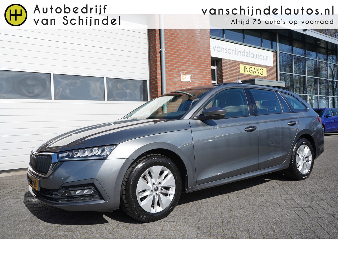Skoda Octavia Combi - 1.5 E-TSI 150PK MHEV BUSINESS EDITION ORIGINEEL NEDERLANDS VIRTUEEL COCKPIT STOELVERWARMIN - AutoWereld.nl