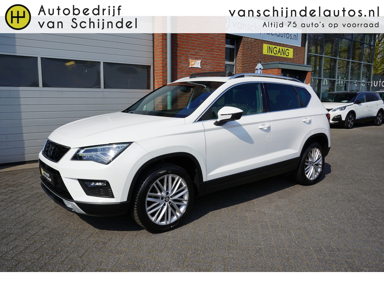SEAT Ateca - 1.5 TSI Xcellence 150pk ACT PANO SCHUIFDAK - APPLE CARPLAY/ANDROID - 360 CAMERA - ELEKTR K - AutoWereld.nl