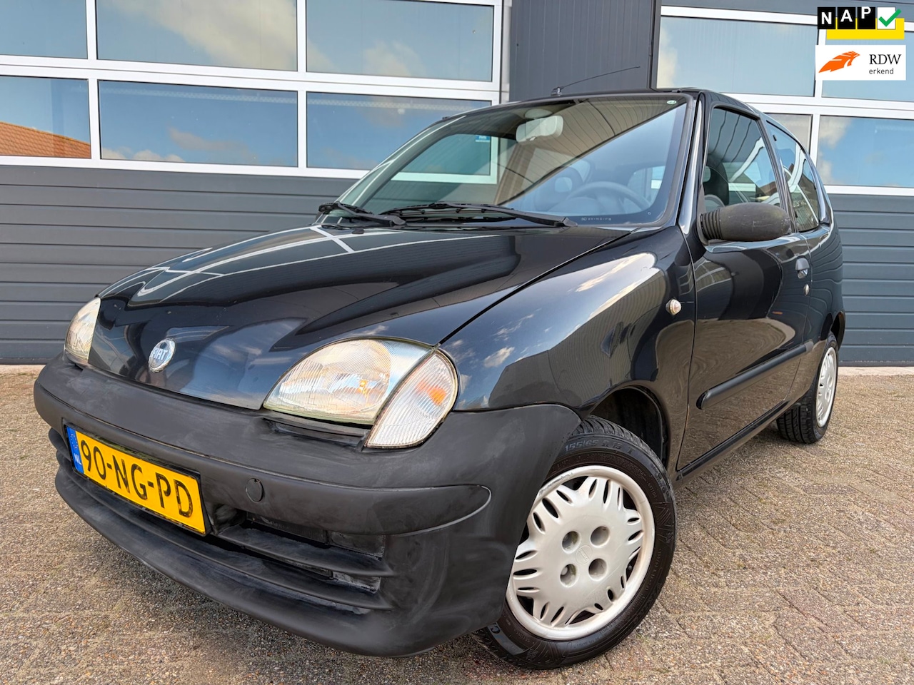 Fiat Seicento - 1.1 Team Spirit|Leuke beginners auto!!| - AutoWereld.nl