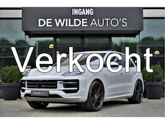 Porsche Cayenne - 3.0 S E-Hybrid SportDesign 520pk Krijt Pano SoftClose Trekhaak Head-up InnoDrive Keyless 3