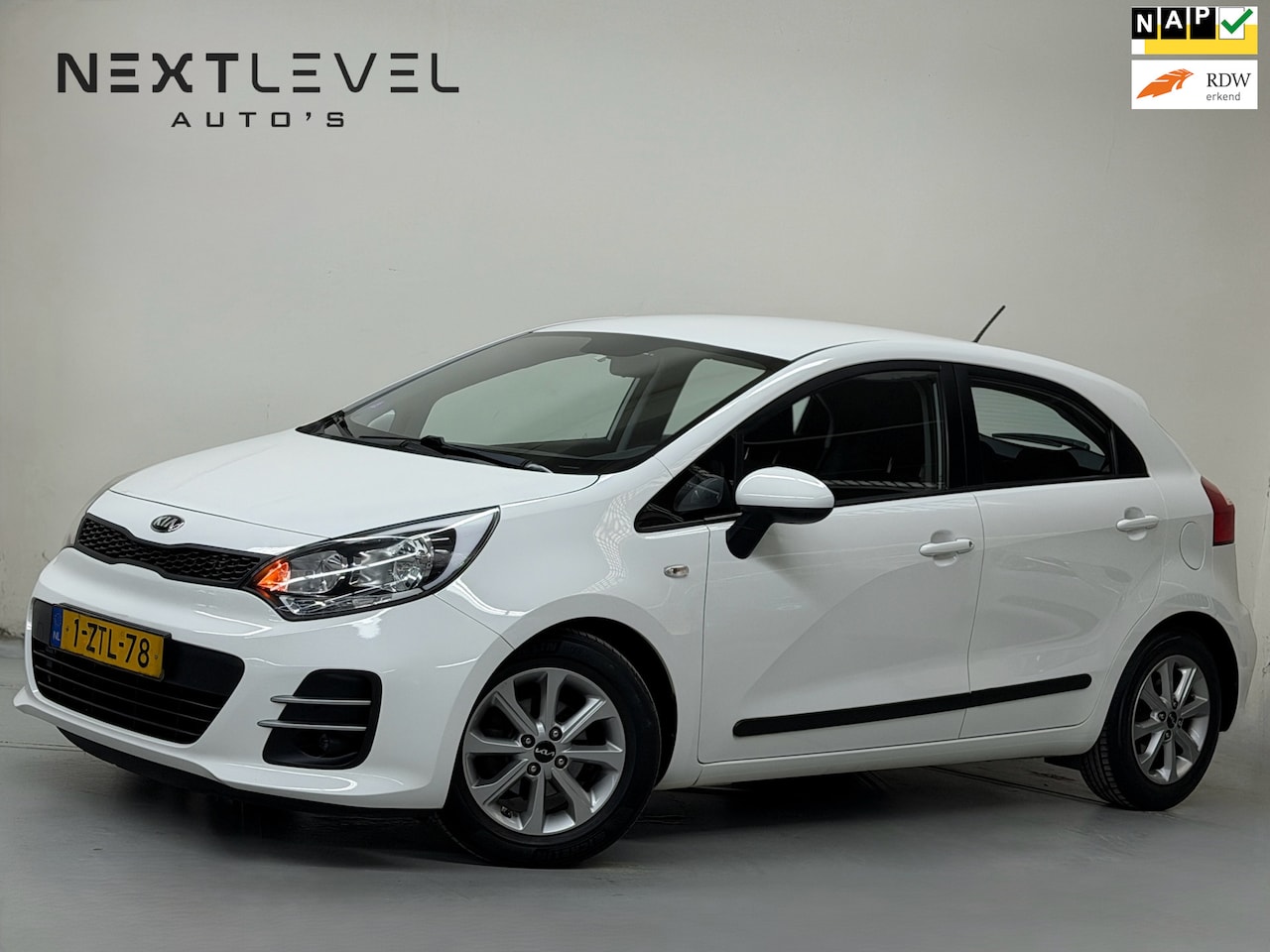 Kia Rio - 1.2 CVVT ComfortLine Cruise Airco Dealeronderhouden Nette Auto - AutoWereld.nl