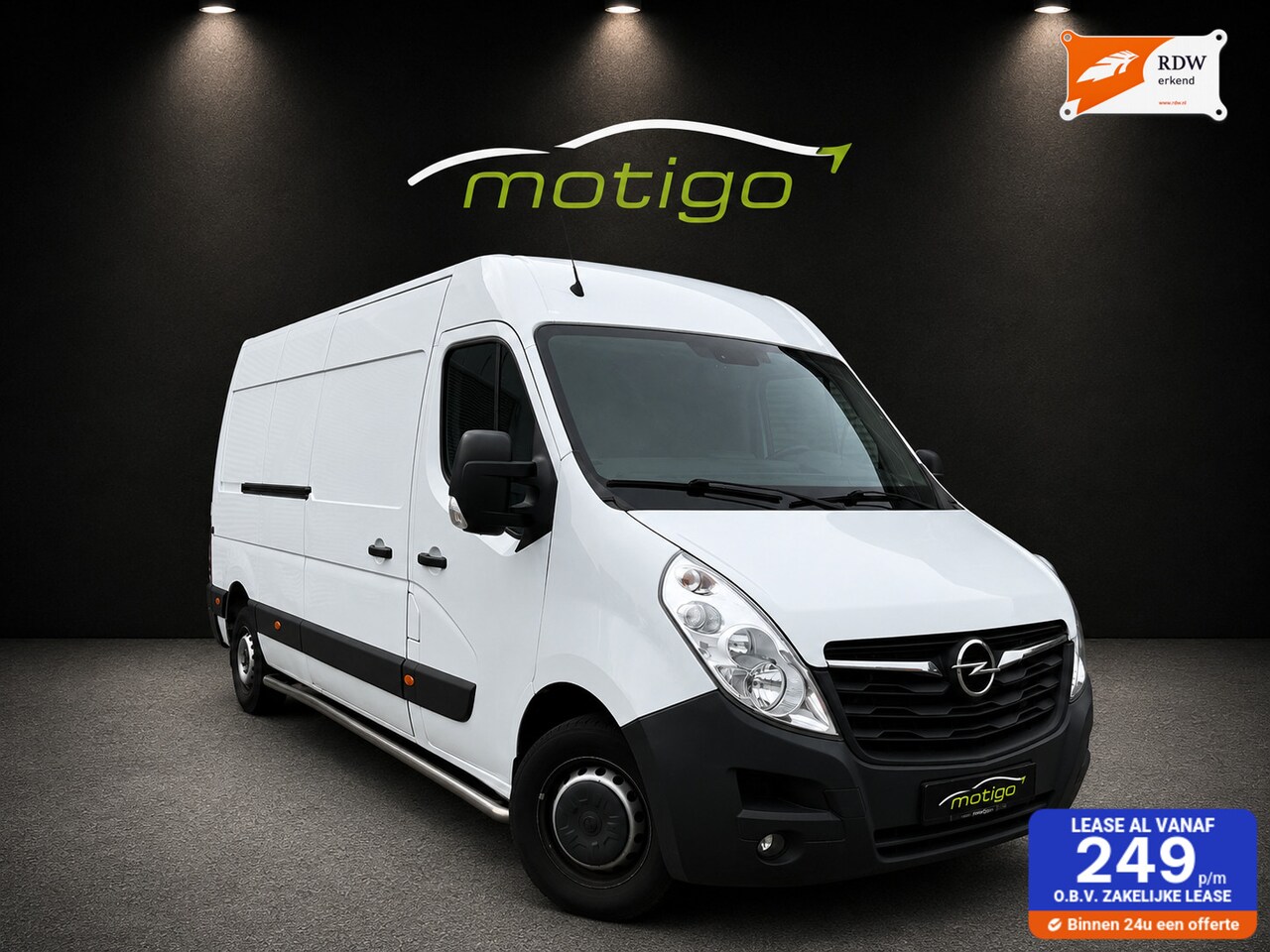 Opel Movano - bestel 2.3 Turbo L3H3 Clima Airco Cruise Euro 6 - AutoWereld.nl
