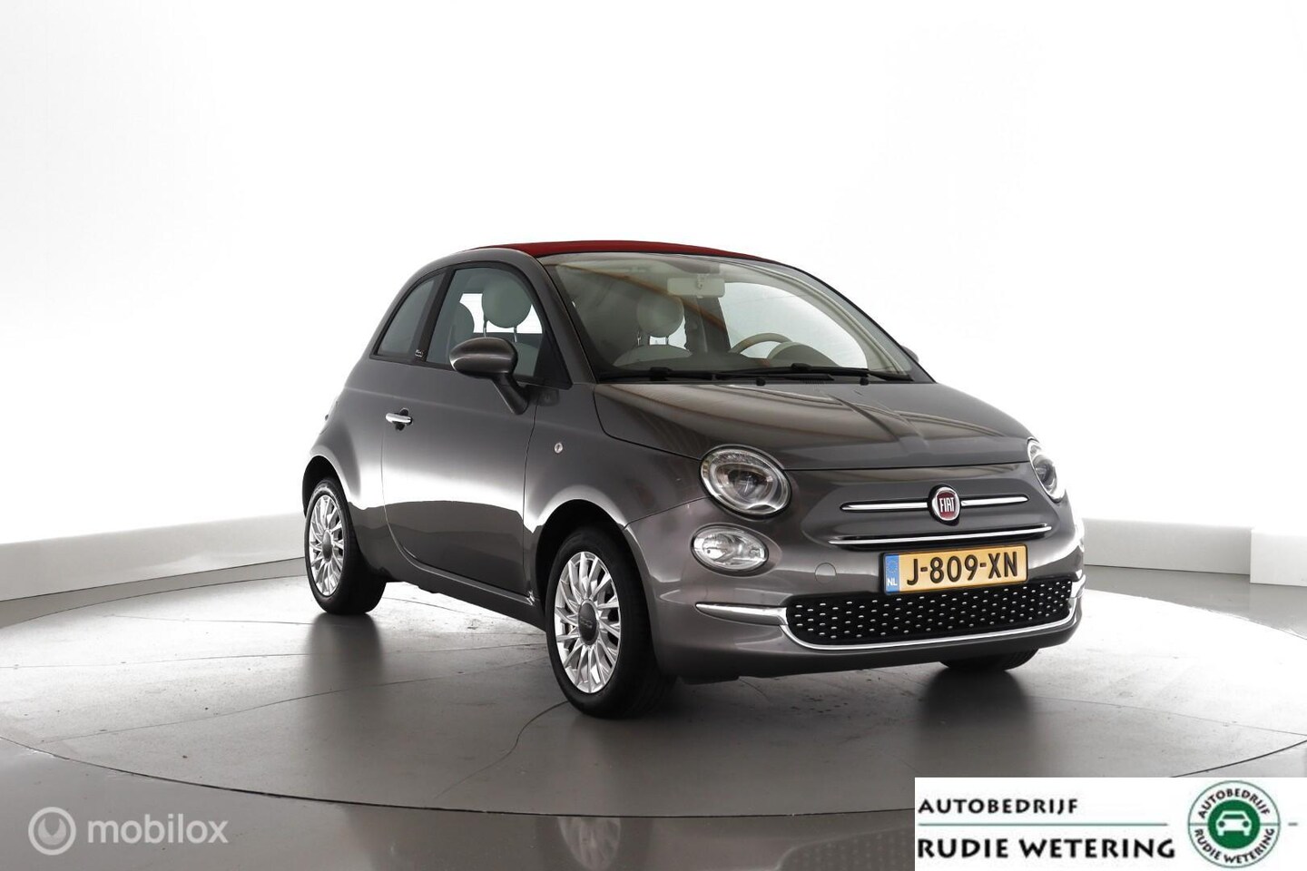 Fiat 500 C - 1.0 Hybrid Lounge 1/2 leer|nav|dab|lmv15 - AutoWereld.nl