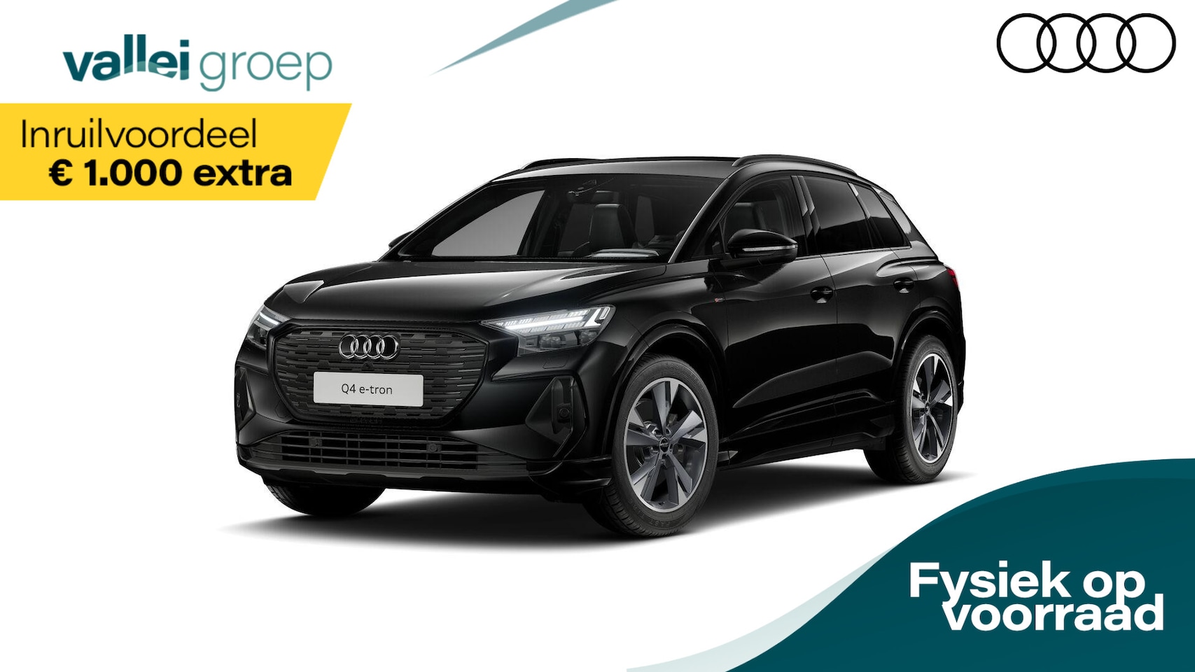 Audi Q4 e-tron - 45 quattro 286 pk S edition Competition | Trekhaak | Assistentiepakket plus | Lichtpakket - AutoWereld.nl