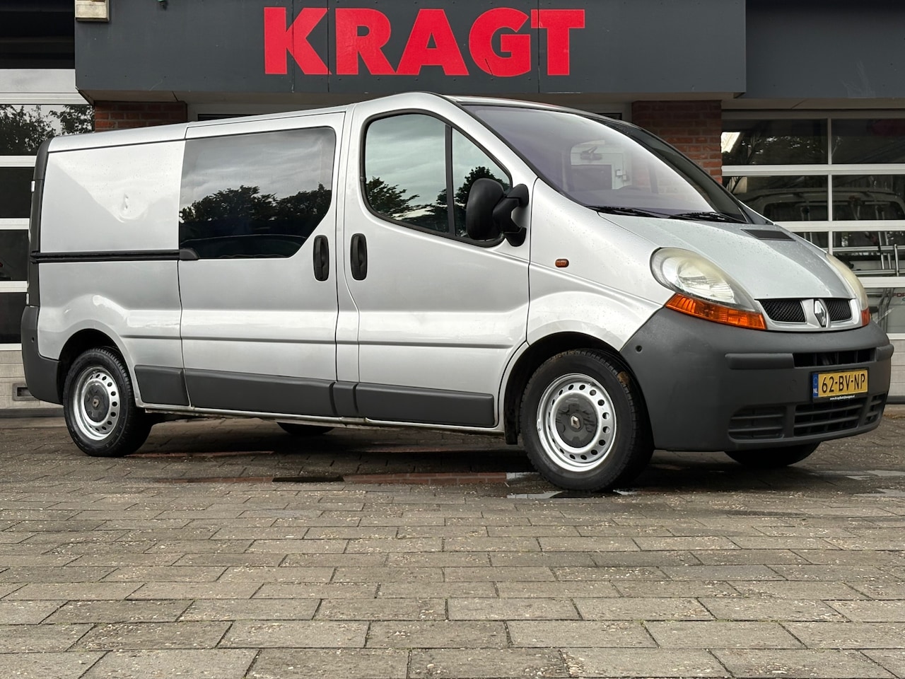 Renault Trafic - 1.9 dCi L2H1 DC|NAP|Dubbelcabine|airco|bluetooth|trekhaak met 2000KG trekgewicht - AutoWereld.nl