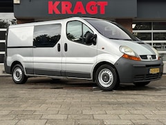 Renault Trafic - 1.9 dCi L2H1 DC|NAP|Dubbelcabine|airco|bluetooth|trekhaak met 2000KG trekgewicht