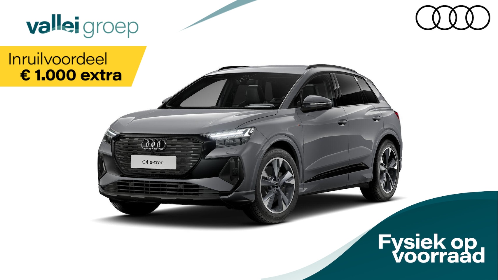 Audi Q4 e-tron - 45 quattro 286 pk S edition Competition | Assistentiepakket plus | Lichtpakket plus ambien - AutoWereld.nl