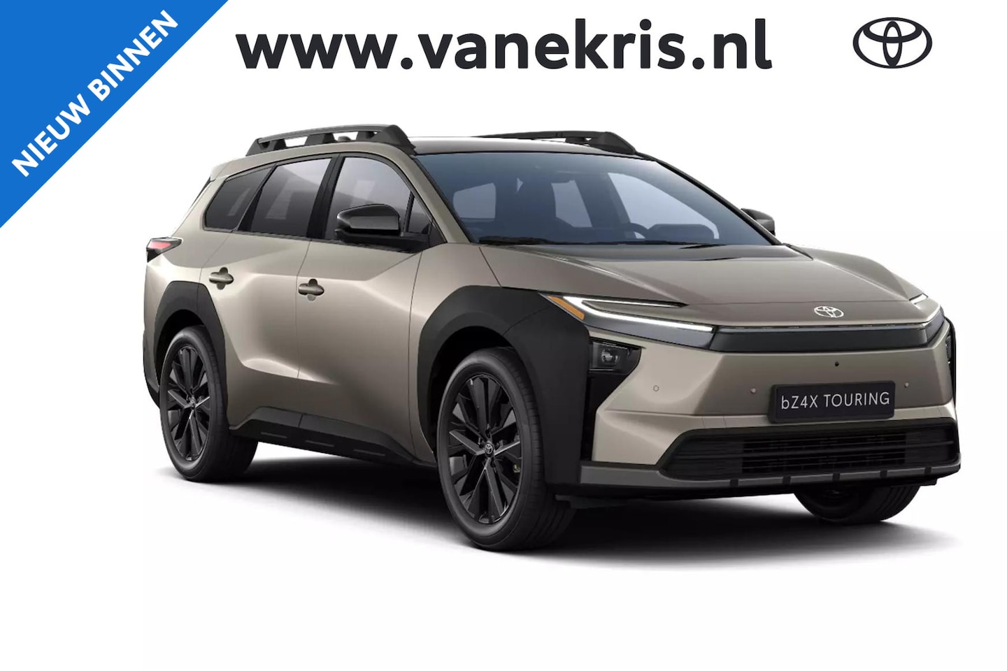 Toyota bZ4X Touring - Executive AWD 75 kWh €3.000 Inruil Voordeel ! Panoramadak, Synthetic Leather Khaki ! - AutoWereld.nl
