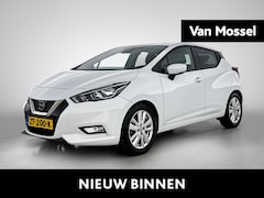 Nissan Micra - 1.0 IG-T N-Connecta | NAVIGATIE | ACHTERUITRIJCAMERA | BLEUTOOTH | CRUISE CONTROL | PARKEE