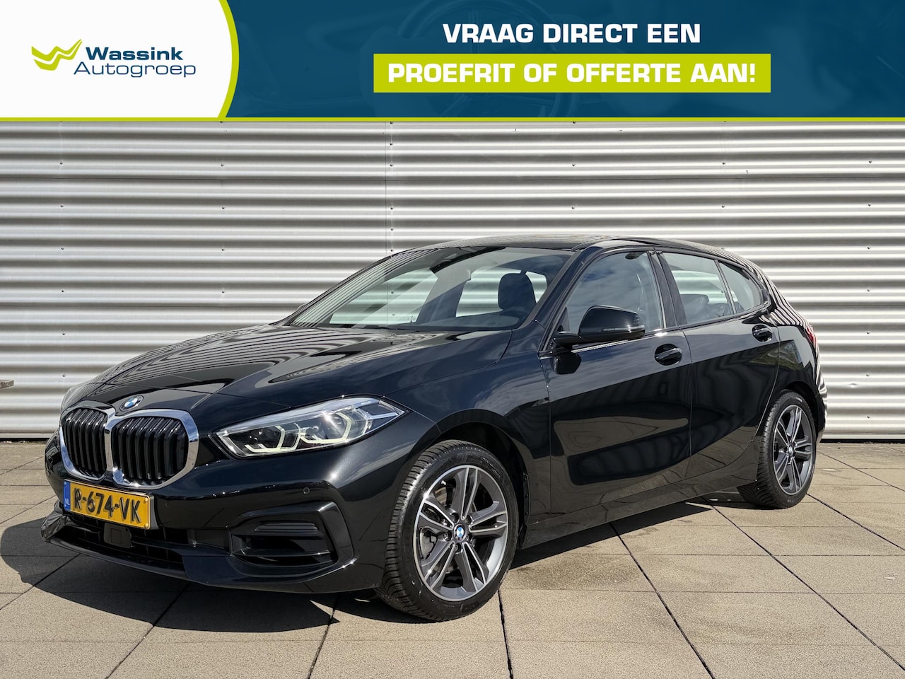 BMW 1-serie - 116i Introduction Edition Automaat | Navigatie | Parkeersensoren voor en achter | LED | NL - AutoWereld.nl