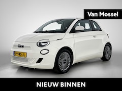 Fiat 500 - Icon 42 kWh | Lage km stand | Apple carplay/Android auto | Stoelverwarming | Keyless entry