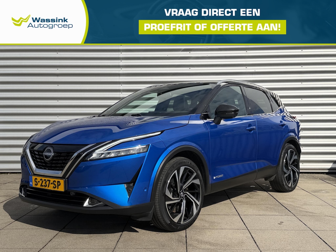 Nissan Qashqai - 1.5 e-Power Tekna Plus Automaat | Navigatie | 360 Camera | Leder | Panorama Dak | Bose | F - AutoWereld.nl