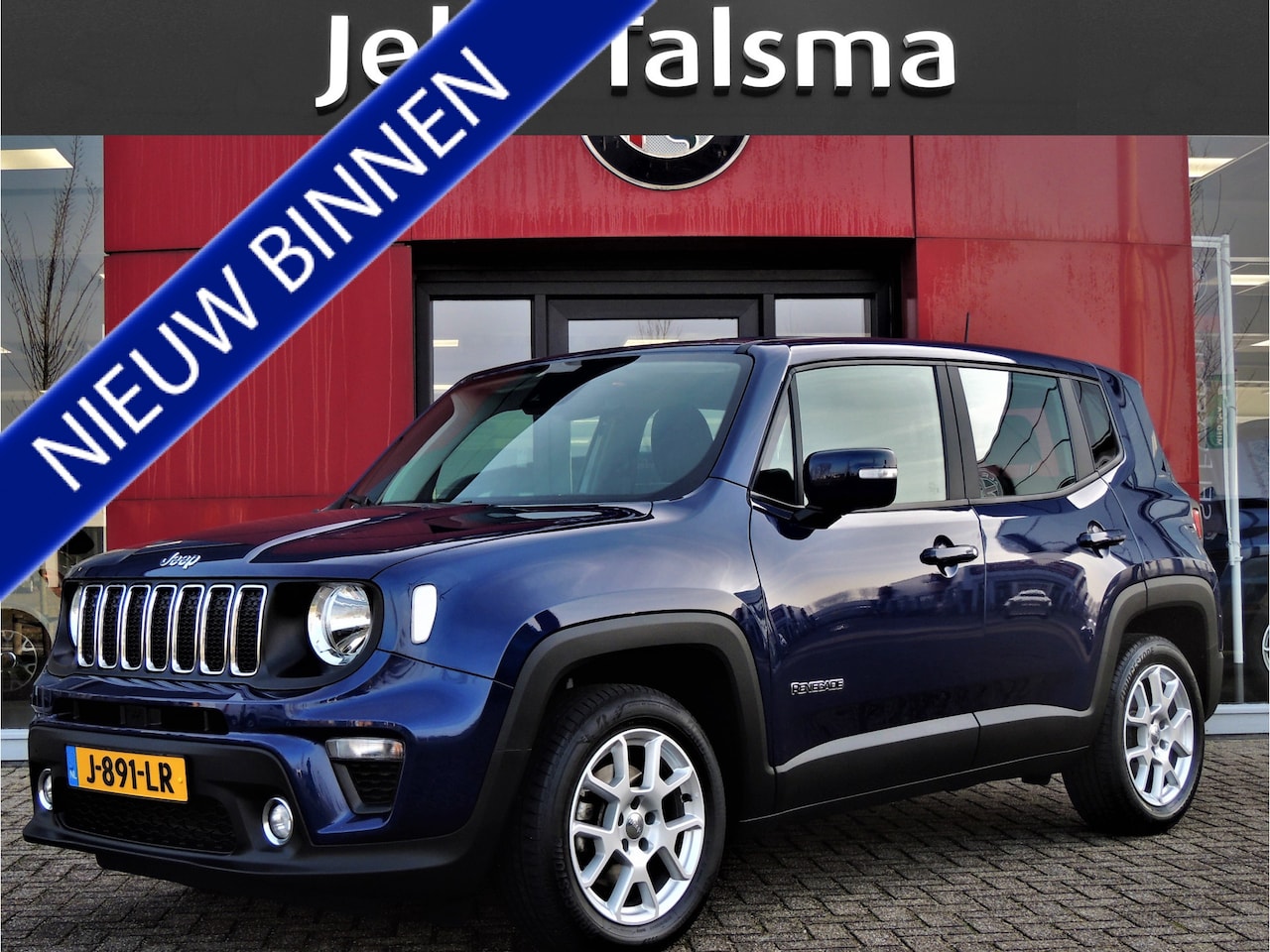 Jeep Renegade - 1.3T DDCT Longitude 150 PK Automaat | Keyless Entry | Apple/Android Carplay | 17 Inch Velg - AutoWereld.nl