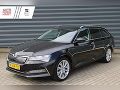 Skoda Superb Combi - 1.4 TSI iV Business Virtual-Cockpit Afn.-trekhaak Memory-Stoelen Leer/Alcantara Carplay Ca