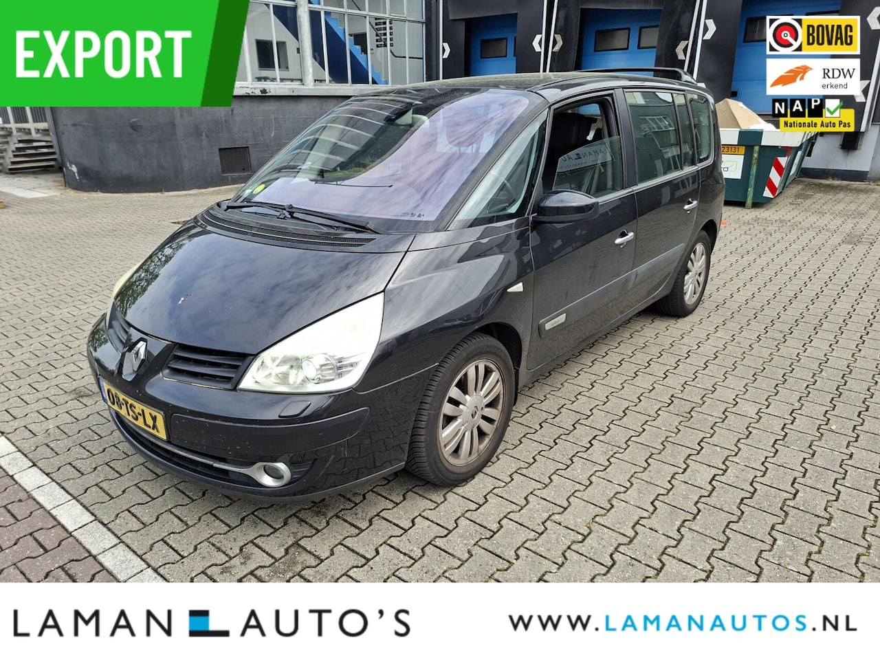 Renault Espace - 2.0 T Initiale 7pl. *Leder*Navi*Airco*EXPORT - AutoWereld.nl