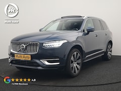 Volvo XC90 - T8 Recharge AWD Inscription PHEV 395pk Dealer O.H | Panodak | Head Up | Adaptive Cruise |