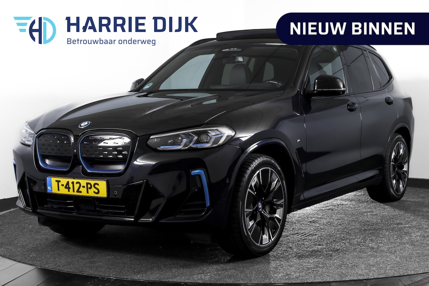 BMW iX3 - High Executive M Sport 80 kWh | S/K-Panodak | Laser | Harman/Kardon | Dig. Cockpit | Adapt - AutoWereld.nl