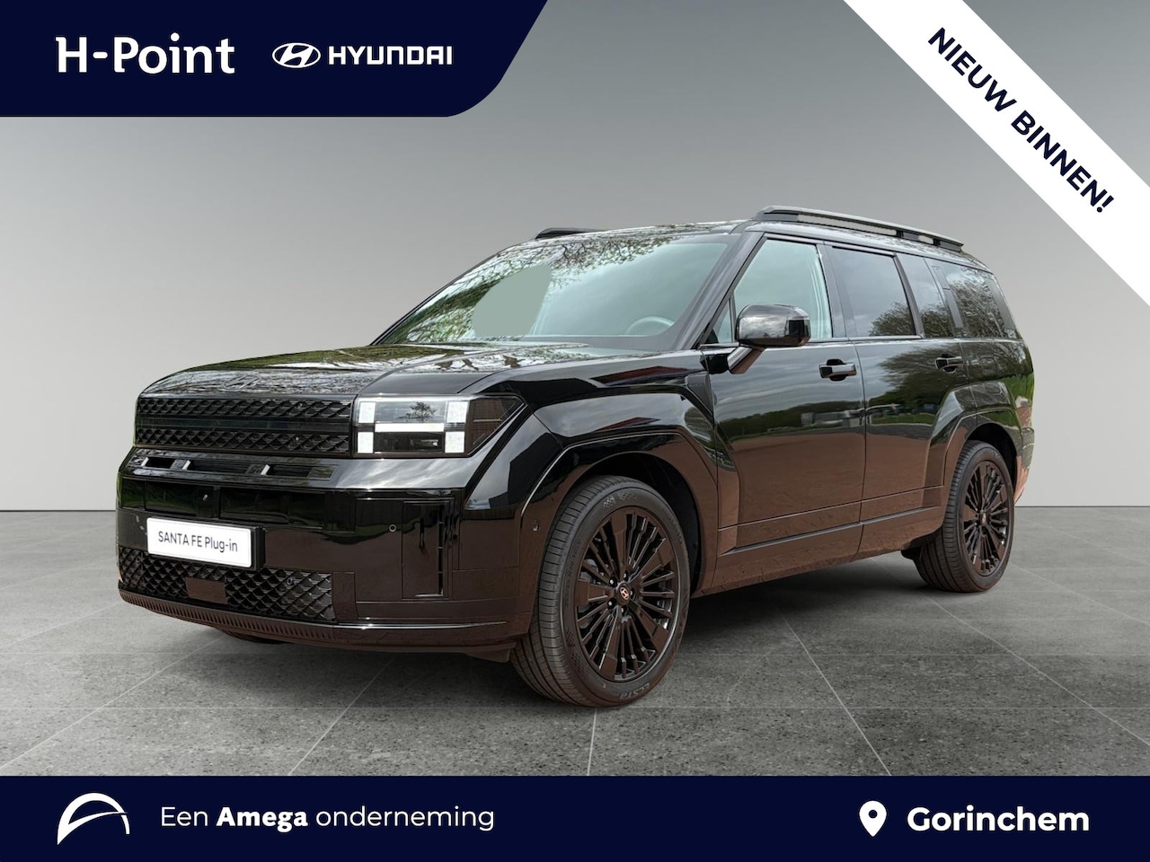 Hyundai Santa Fe - 1.6 T-GDI PHEV Black Line 4WD 7p. | UIT VOORRAAD LEVERBAAR | | 7-PERSOONS | LEDEREN BEKLED - AutoWereld.nl