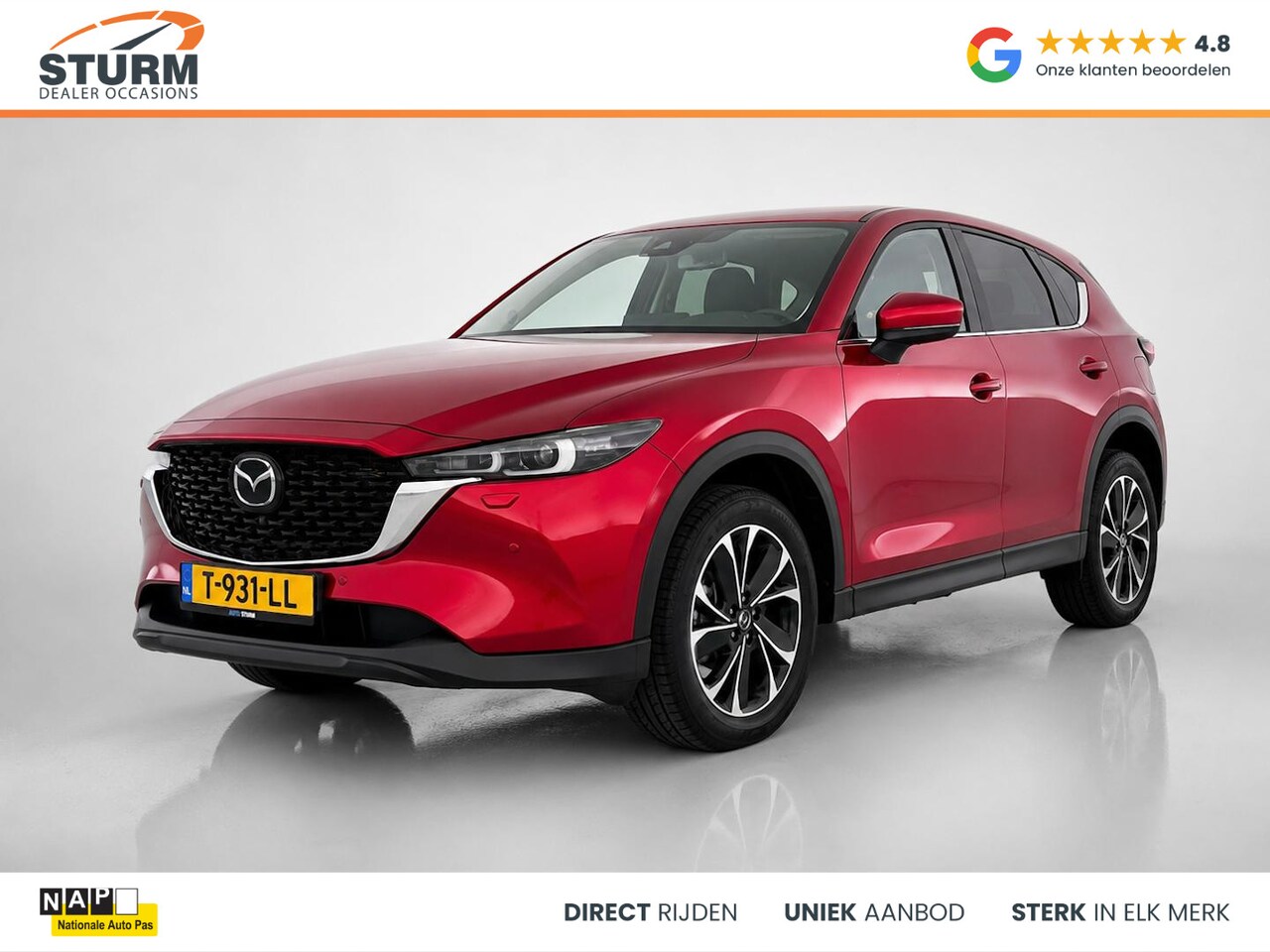 Mazda CX-5 - 2.0 e-SkyActiv-G M Hybrid 165 Exclusive-Line Comfort Pack, NL-Auto! - AutoWereld.nl