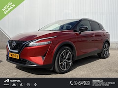 Nissan Qashqai - 1.3 MHEV Tekna / Trekhaak / Panoramadak / HUD / Elektr Bestuurders Stoel / Elektr. Achterk