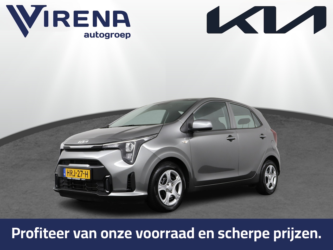 Kia Picanto - 1.0 DPI DynamicLine Airco - Apple Carplay/Android Auto - Cruise Control - Navigatie - Acht - AutoWereld.nl