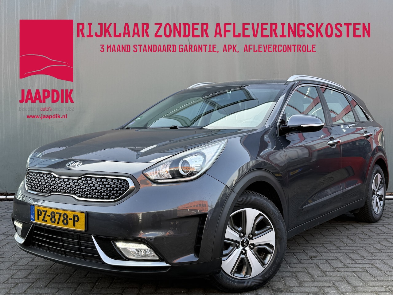Kia Niro - BWJ 2017 1.6 GDi 141 PK Hybrid ExecutiveLine AUTOMAAT | TREKHAAK | BI- XENON | CARPLAY & A - AutoWereld.nl