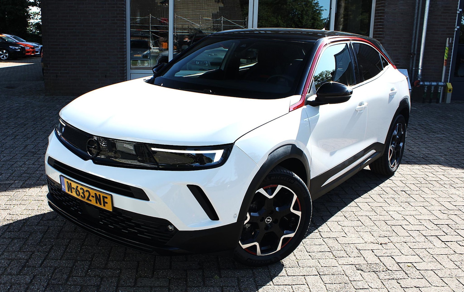 Opel Mokka - 1.2 Turbo GS Line Trekhaak, Stoelverwarming, Parksens. V en A, Carplay, ECC, ACC, LED, Ach - AutoWereld.nl