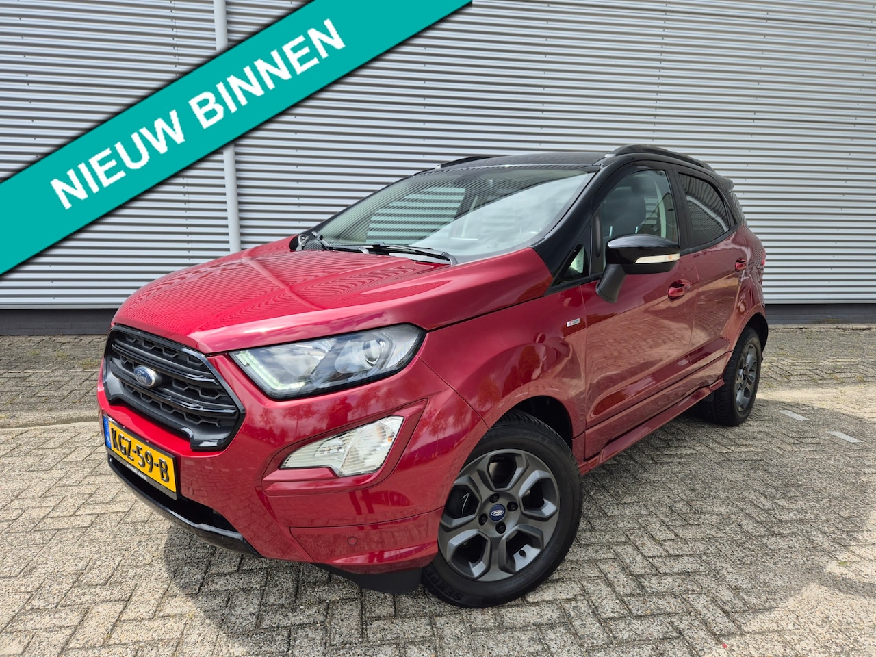 Ford EcoSport - 1.0 EcoBoost Titanium 1.0 EcoBoost Titanium,Automaat,Navigatie,stoel-stuur-voorruit verwarming,schuifdak - AutoWereld.nl