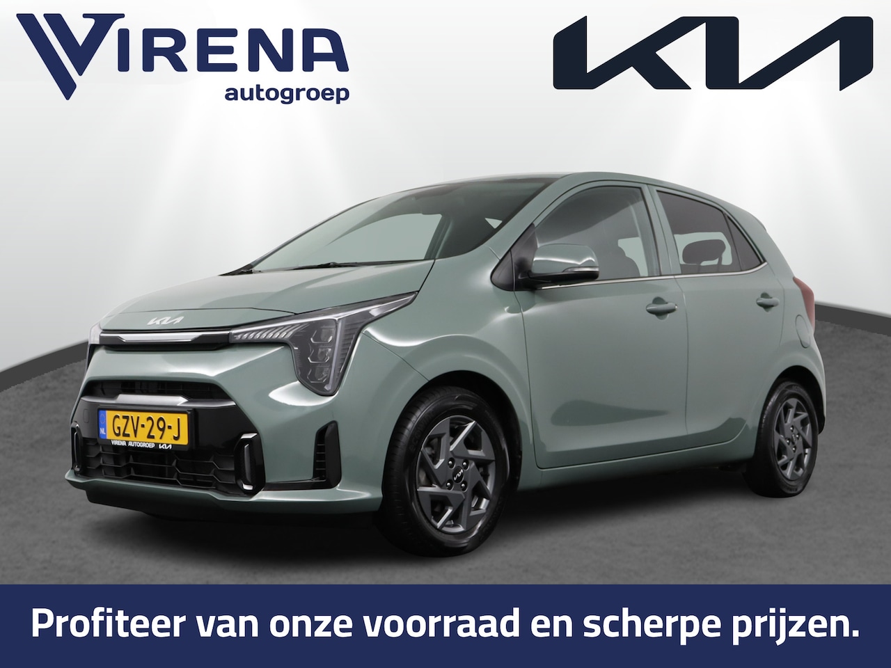 Kia Picanto - 1.0 DPI DynamicPlusLine Airco - Cruise Control - LED -Lichtmetalen Velgen 14" - Fabrieksga - AutoWereld.nl