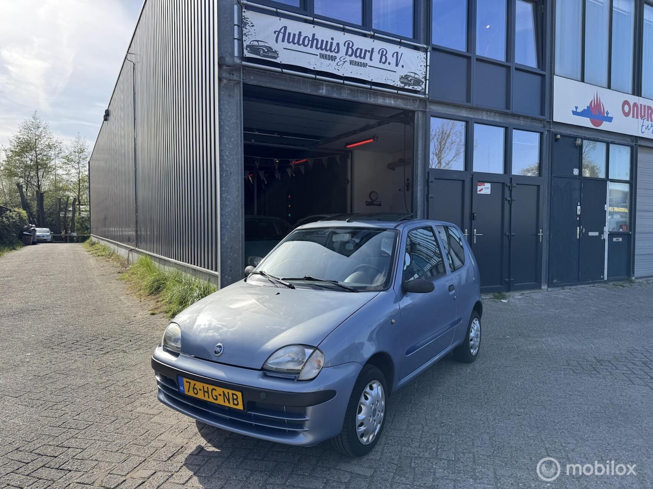 Fiat Seicento - 1.1 SX Bluetooth! APK! NAP Logisch! - AutoWereld.nl
