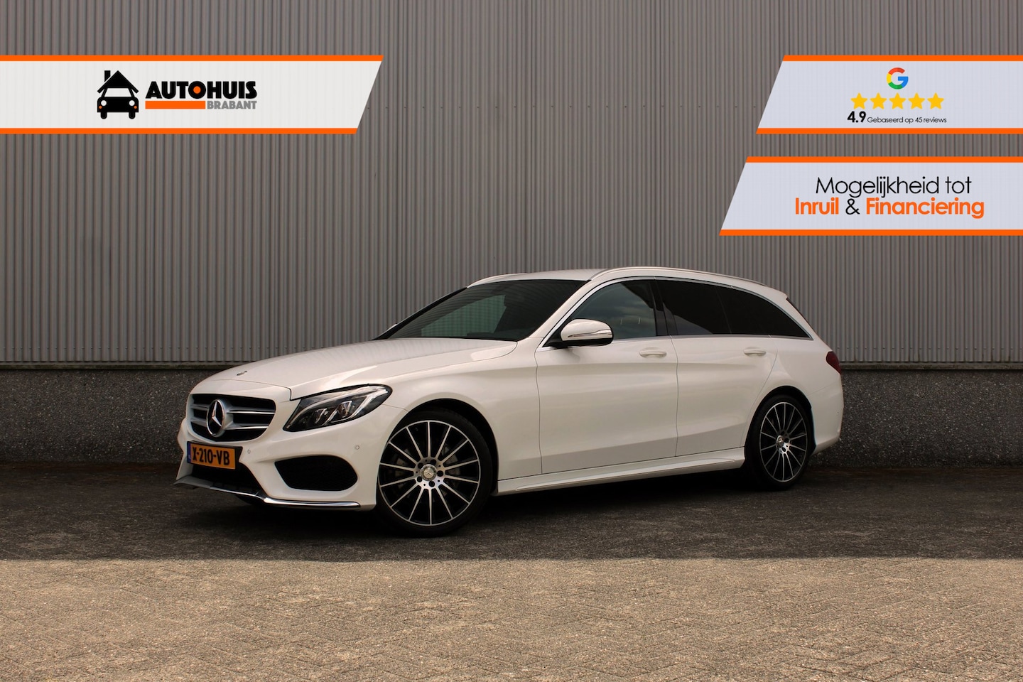 Mercedes-Benz C-klasse Estate - C 180 Aut. AMG Line ILS, Burmester, 19 inch - AutoWereld.nl