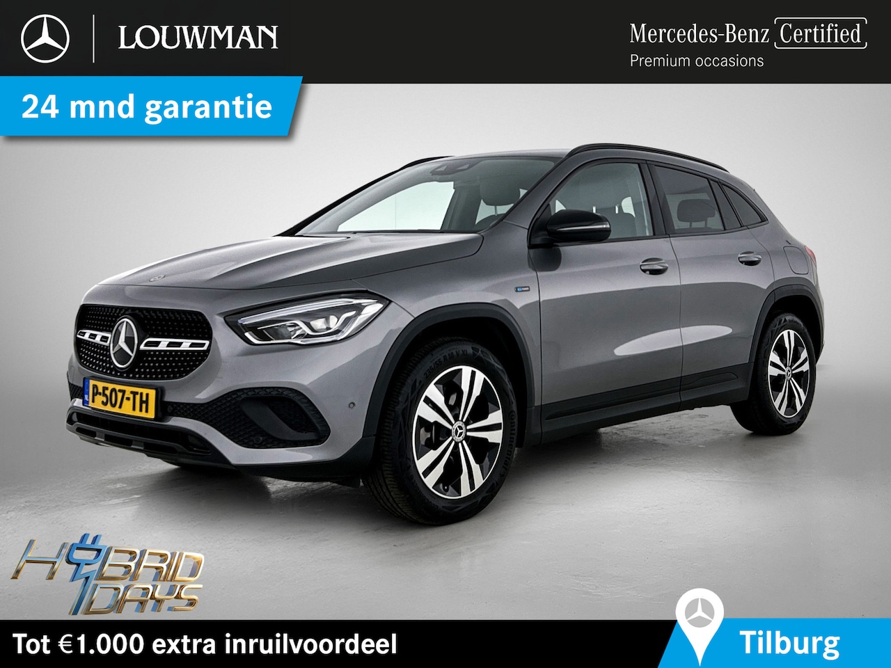 Mercedes-Benz GLA-Klasse - 250 e Progressive | Achteruitrijcamera | Sfeerverlichting | Navigatie | Inclusief 24 maand - AutoWereld.nl