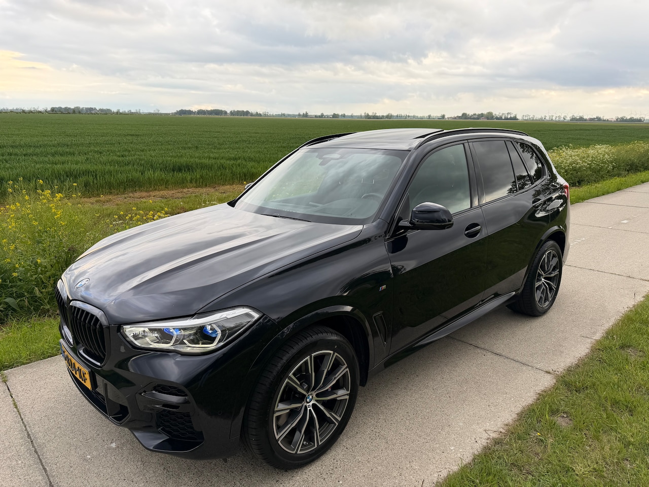 BMW X5 - xDrive40d High Executive M sport - 1e eig - BTW - klaphaak - Nappa leder / Alcantara hemel - AutoWereld.nl