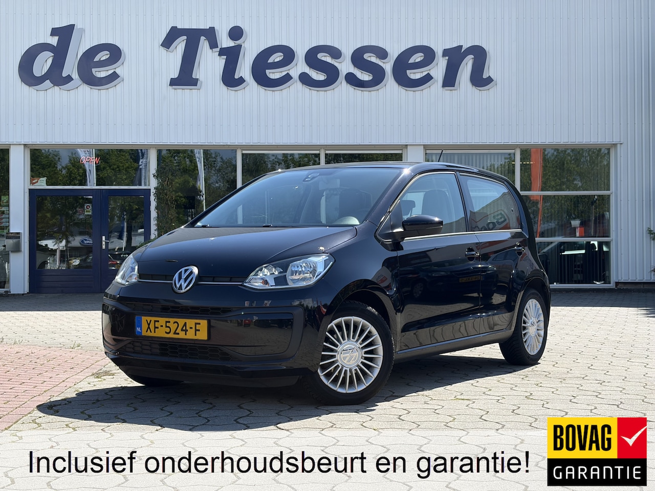 Volkswagen Up! - 1.0 BMT move up! Airco, 5-Deurs, Bluetooth Rijklaar met beurt & garantie! - AutoWereld.nl