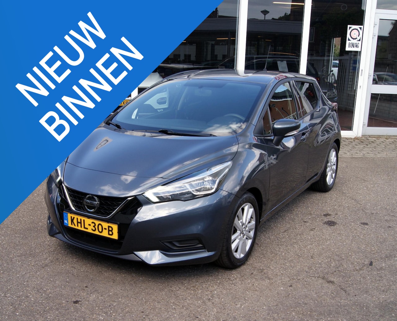 Nissan Micra - 1.0 IG-T Acenta Navi,Camera,Cruise,Automaat,RIJKLAARPRIJS!! - AutoWereld.nl