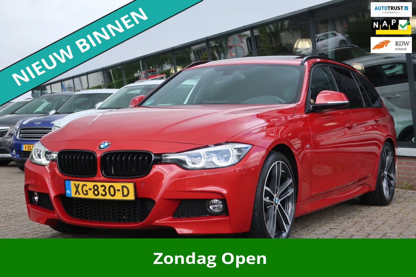 BMW 3-serie Touring - 320i Edition M Sport Shadow Executive 1e EIG_PANO_H&K_CAM_19-INCH. - AutoWereld.nl