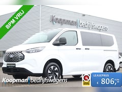 Ford Transit Custom - E-Transit 320 L1H1 Kombi | 9 persoons | Trend | 65kWh | 160kW/218pk | Trekgewicht 2300kg |