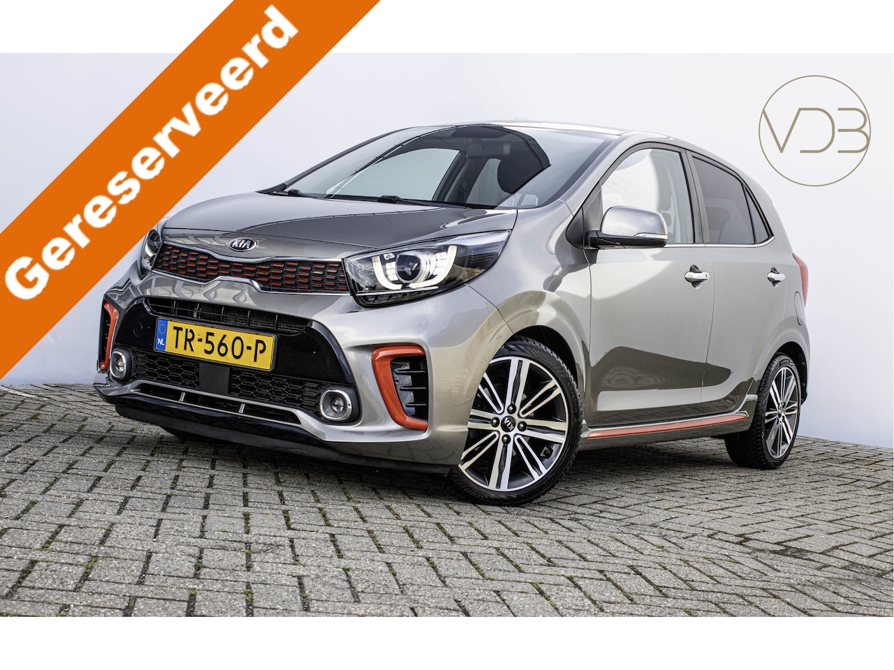 Kia Picanto - 1.0 T-GDI GT-Line Origineel NL LEER STOEL STUUR VERWARMING - AutoWereld.nl