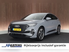 Audi Q4 Sportback e-tron - 40 204pk S edition 77 kWh SOH 91% Leder Memory Sonos Head-Up Stoelverwarming Warmtepomp Ca