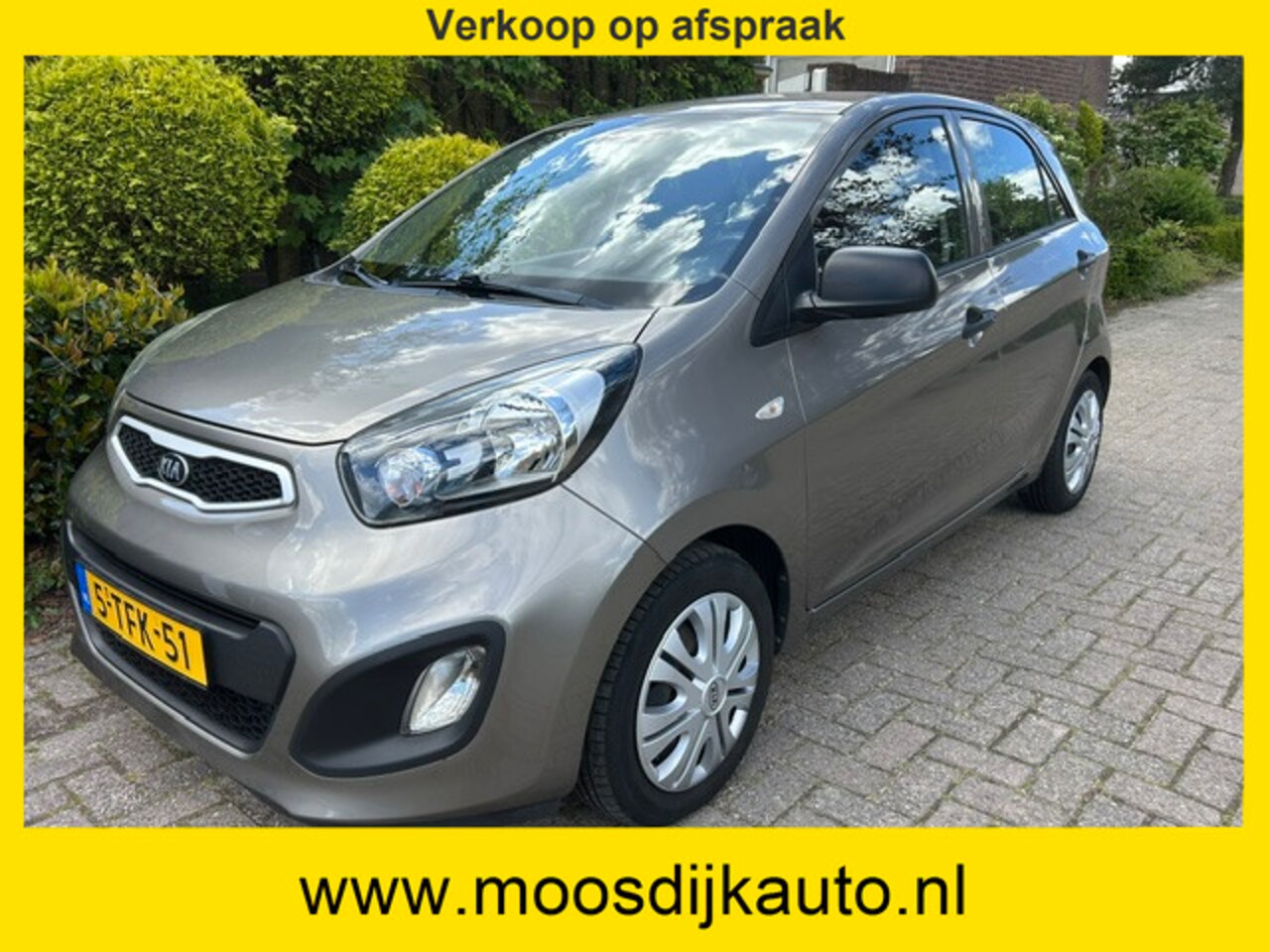 Kia Picanto - 1.0 CVVT ISG Airco Airco/ 5 Drs/ Origineel NL auto/ met NAP/ Nw-APK/ // Verkoop op afspra - AutoWereld.nl