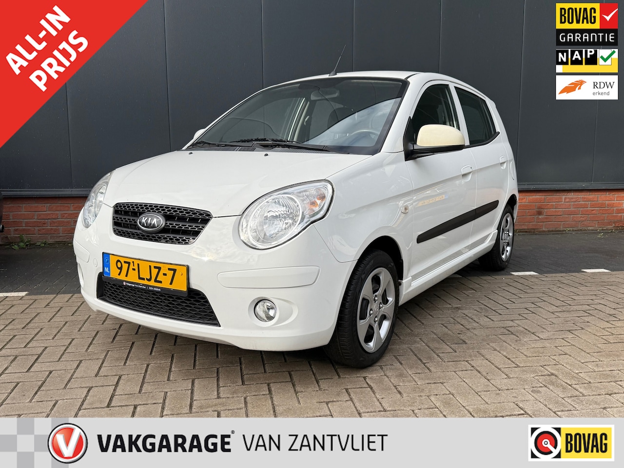 Kia Picanto - 1.0 Seven 1.0 Seven (Eerste eigenaar|12 mnd BOVAG garanrie) - AutoWereld.nl