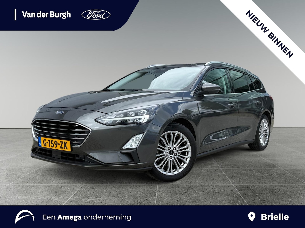 Ford Focus Wagon - 1.0 EcoBoost Titanium Business Navigatie - Cruise Control - Trekhaak - AutoWereld.nl